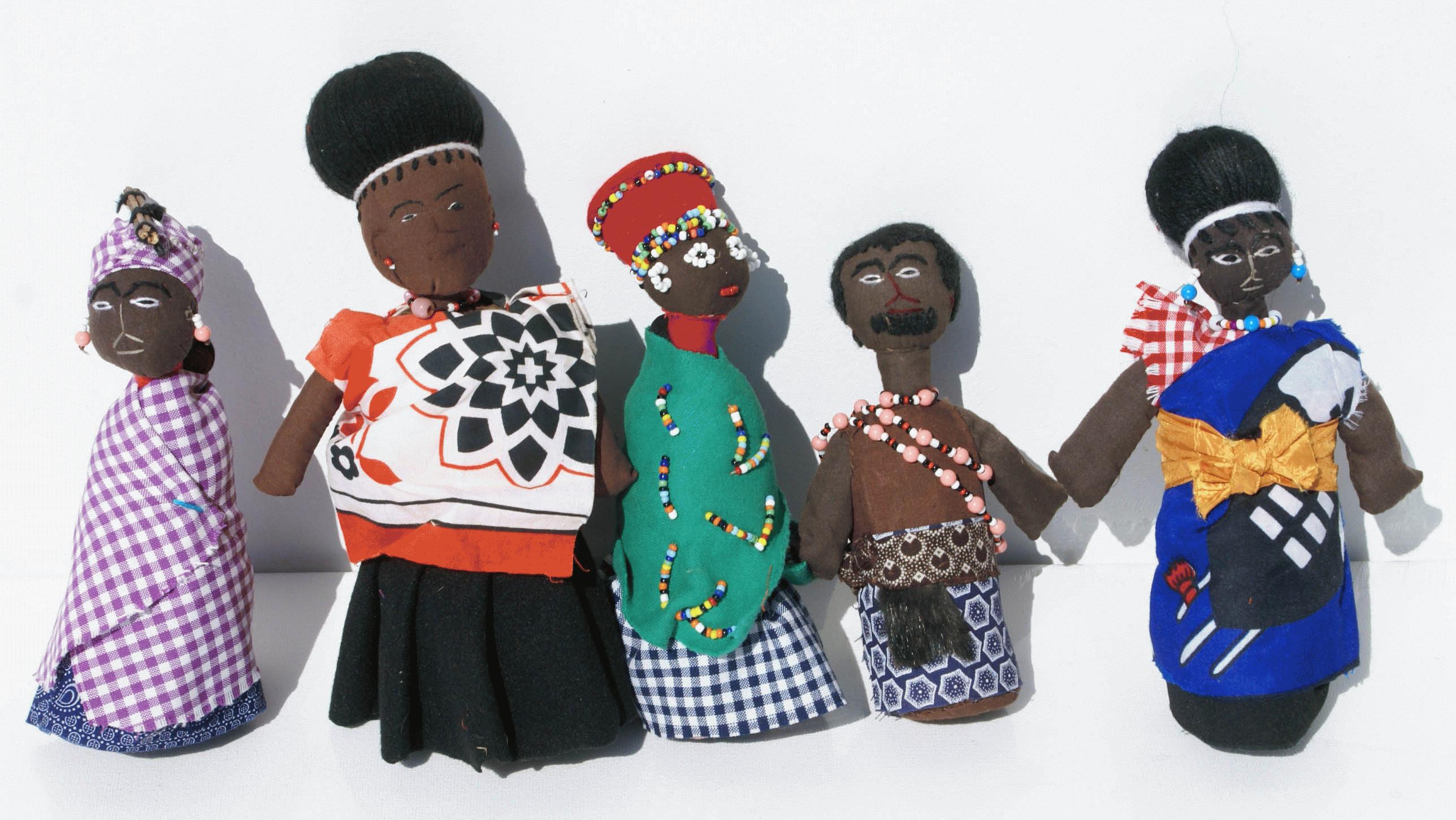 スワジ人形, レソト、アフリカの手作り製品
