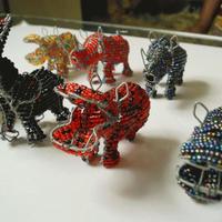 Metal wire animals