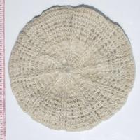 Blanc mohair chapeau