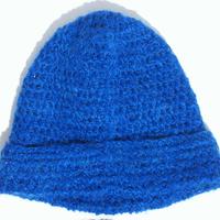 Blue hat