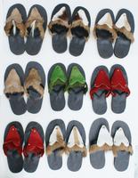 Sandálias de couro