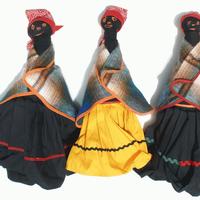 Groß afrikanischen Puppen