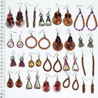 Metal earrings